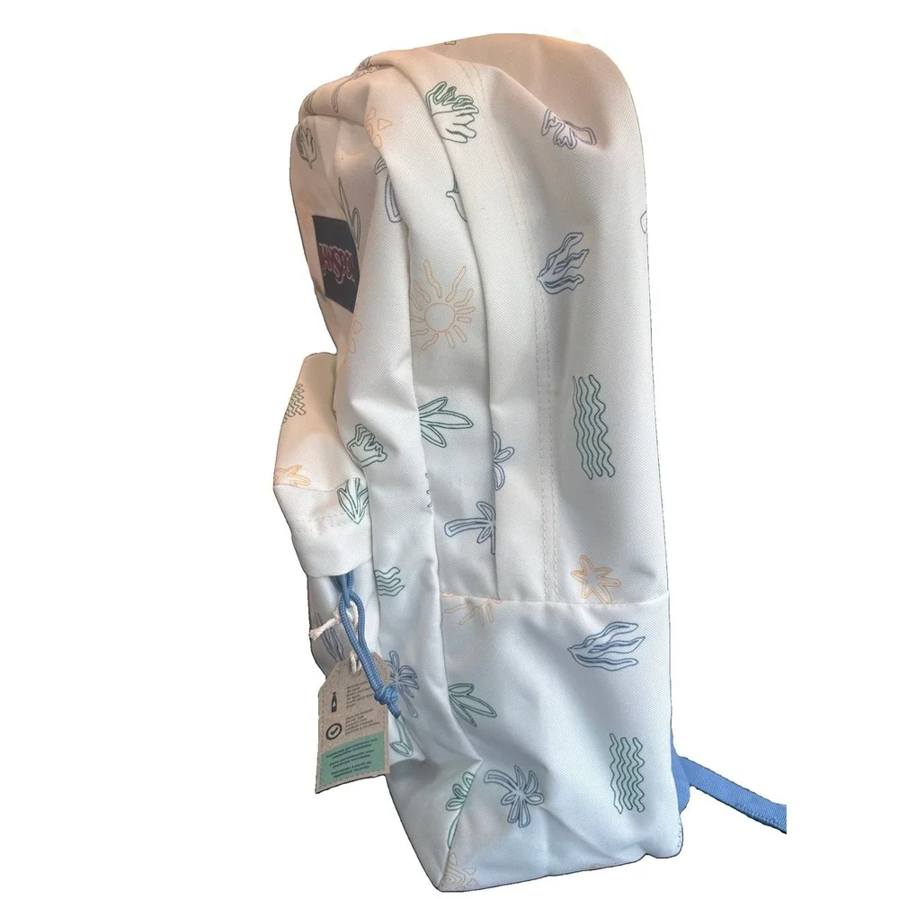 New JANSPORT SuperBreak Laptop Backpack - Sunny Sketches (17